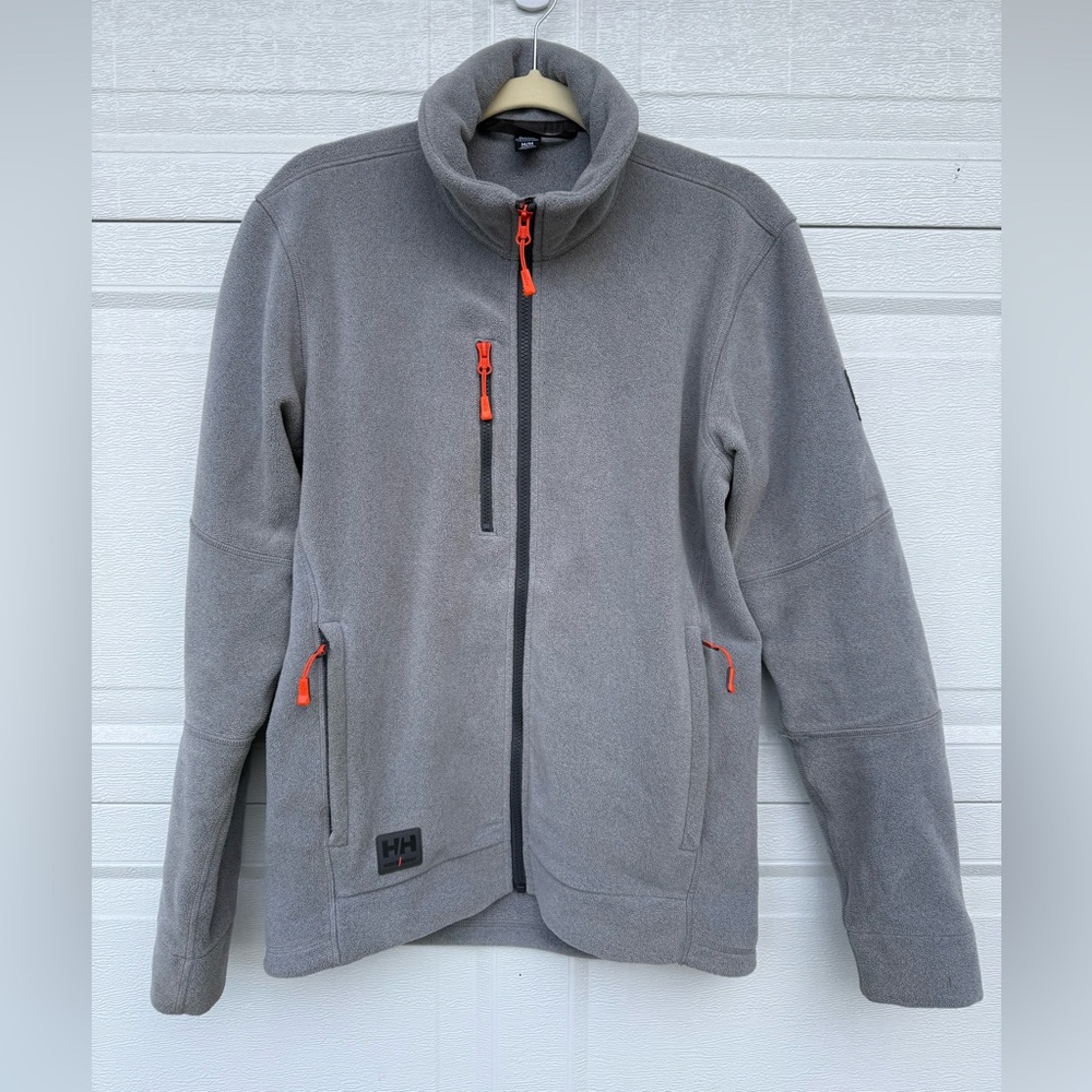 EUC Helly Hansen Work Wear Polarized  Fleece zip Mens Medium